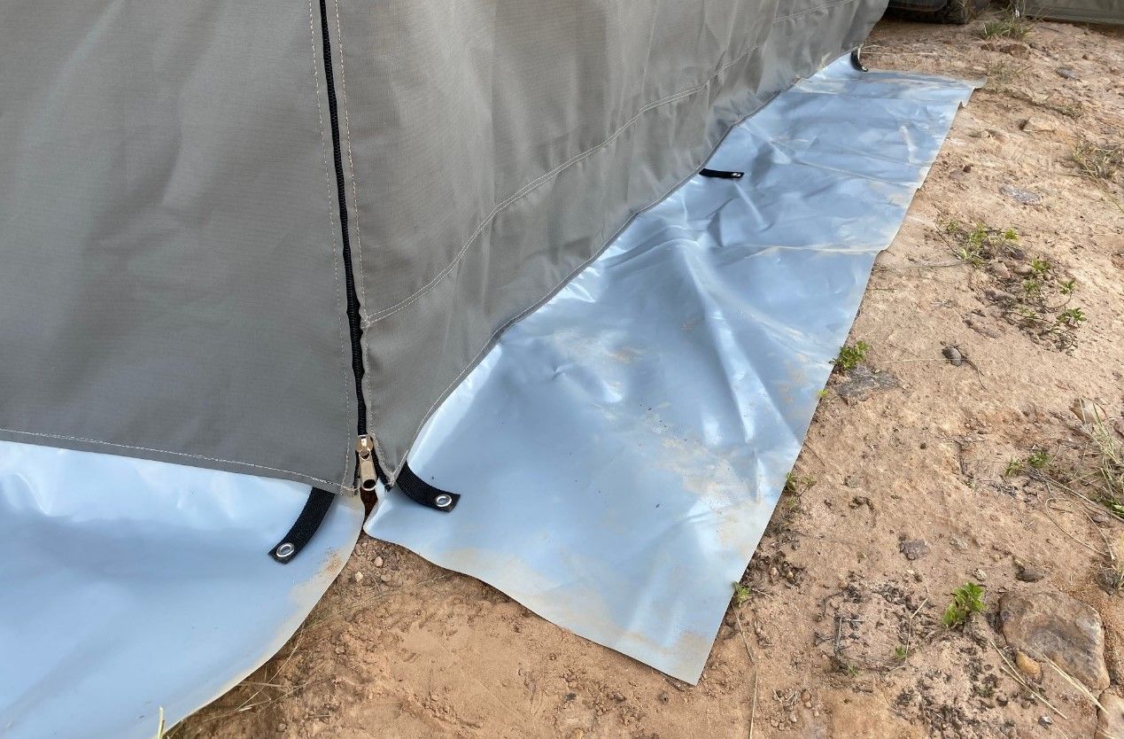 Quick Pitch Seitenwand Kit 270° Markise - 2m-LHS – Bild 3