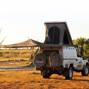 Bushtech Verdeck Ford Ranger (2023 - heute)-Extra Cab-Glattes Aluminium-Isoliert-Kein LED Licht-Dunkel Grau-Dunkel Grau