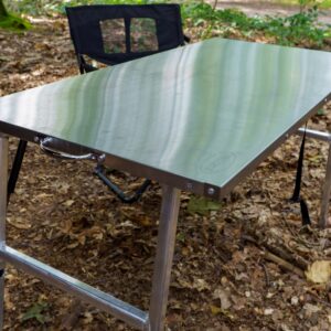 Bushtech Bush Cabin Tisch aus Edelstahl