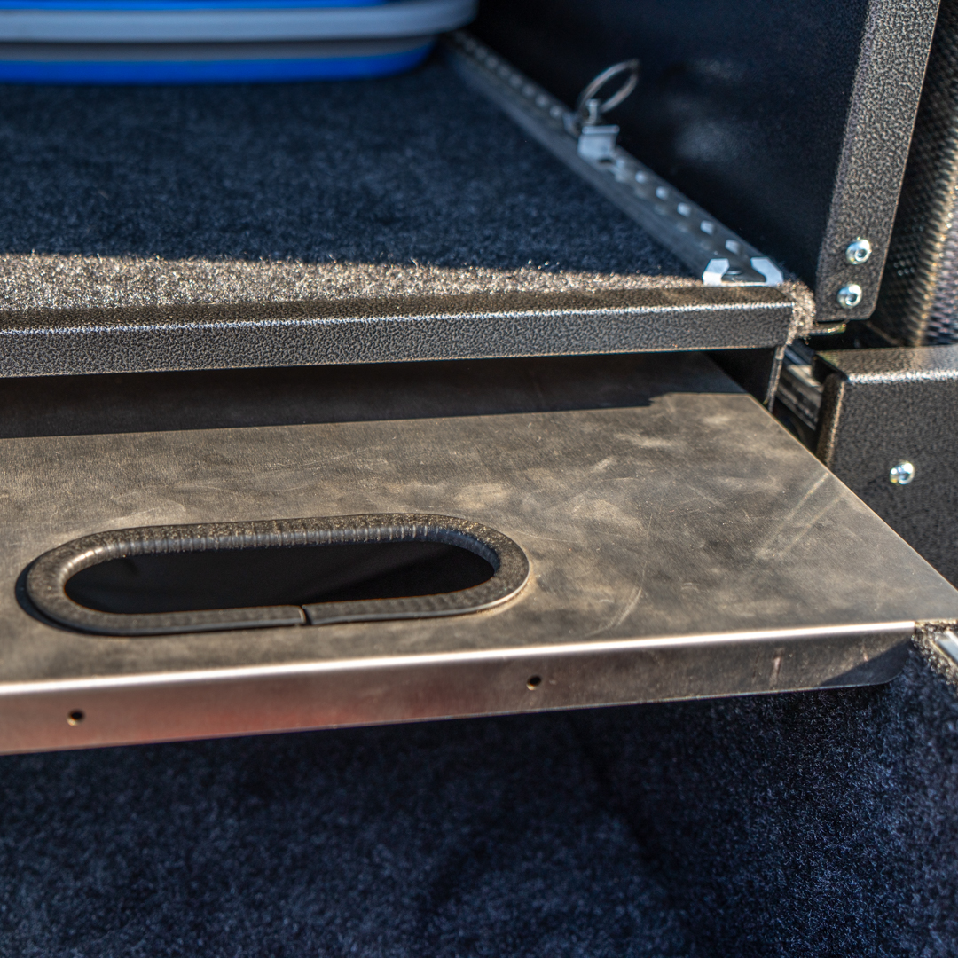Bushtech Stainless Steel Table Top Schubladen-System - Gleiche Schubladen – Bild 2