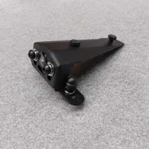 Bushtech Verdeck Toyota Hi Lux (2016-heute)-Double Cab-Glattes Aluminium-Isoliert-Kein LED Licht-Dunkel Grau-Schwarz