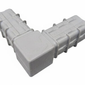 Eezi-Awn Square Corner Piece 90 Degree-25 x 25 mm