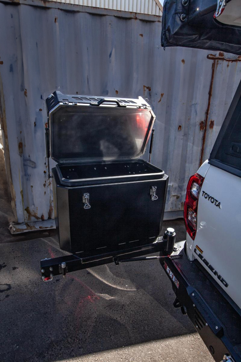 Gobi-X Utility Box Carrier-Rechte Seite-mit Pop-up Tisch-mit Top Carrier – Bild 4