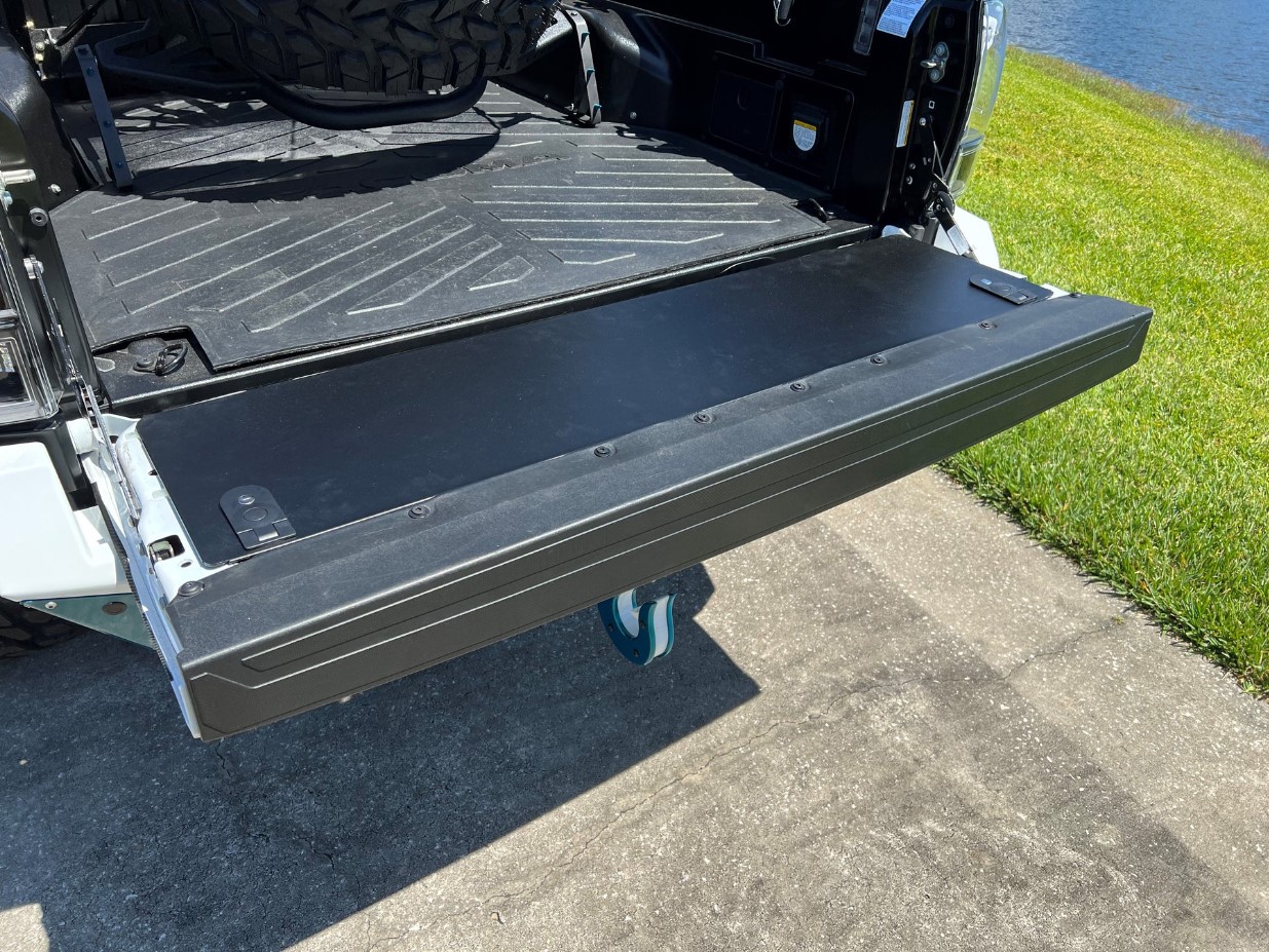 Huracan Fabrication Toyota Tacoma Heckklappe Lagerung Mod-Pulverbeschichtet – Bild 2