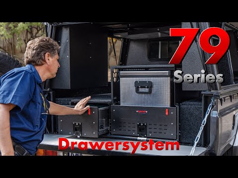 Bushtech Schubladensystem - Toyota Land Cruiser 300-Rechts-Energiekette – Bild 4