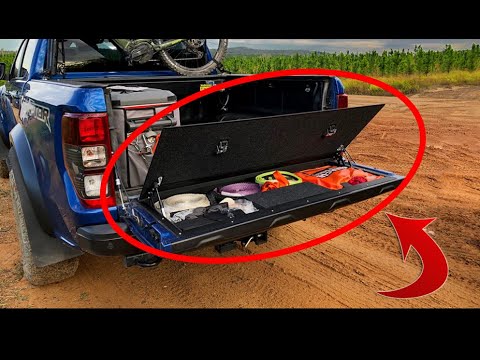 Huracan Fabrication Volkswagen Amarok (2010-2022) Heckklappenablage Mod-Deckelschutz – Bild 4