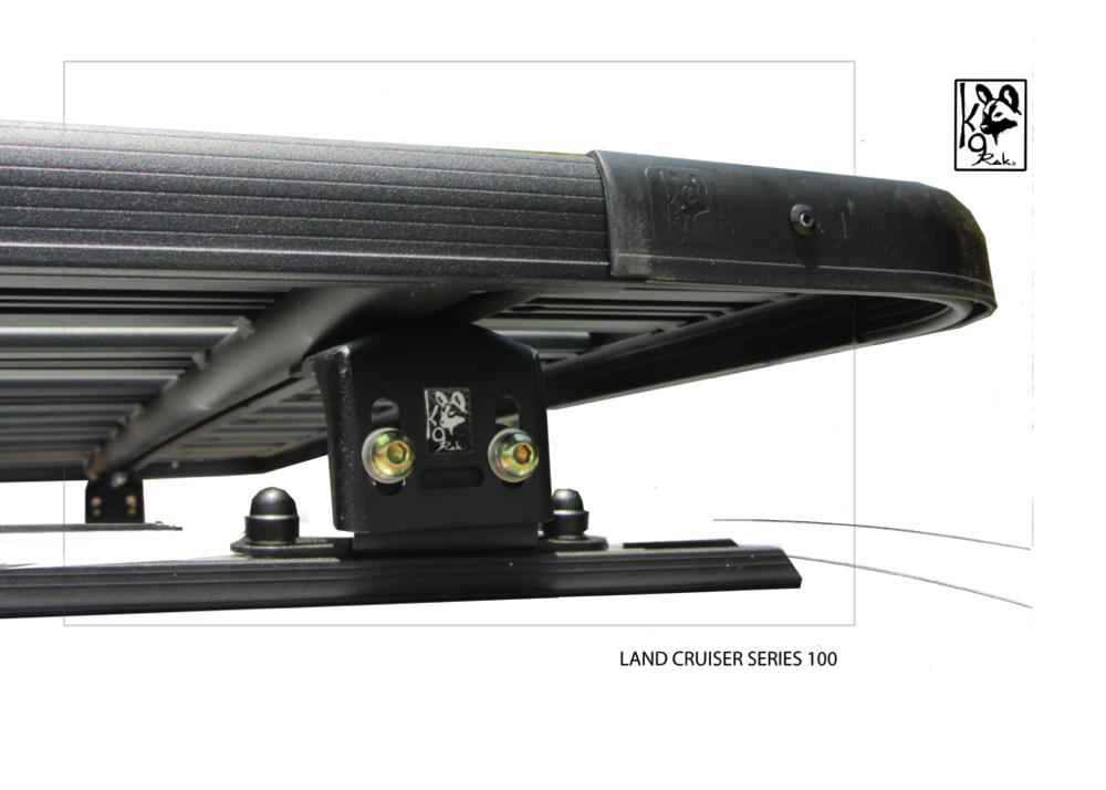 Eezi-Awn K9 Überdachung Toyota Land Cruiser 100-1400 x 1600 mm