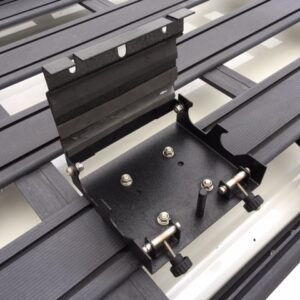 Bushtech Verdeck Toyota Hi Lux (2016-heute)-Doppelkabine-Aluminium Trittbrett-Isoliert-mit LED Licht