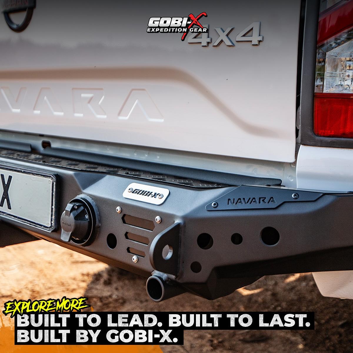 Gobi-X Stealth Heckstossstange Nissan Navara (2022 - ) – Bild 3