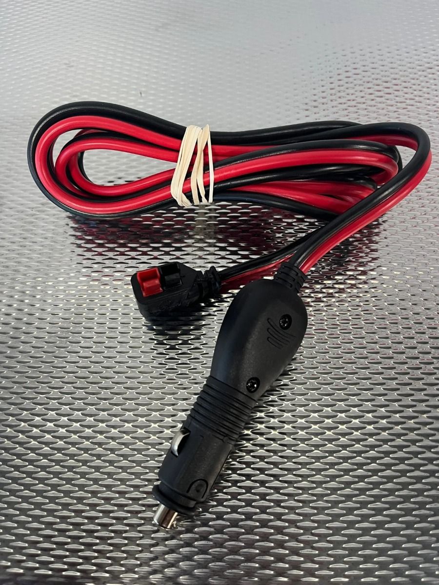 National Luna 12V/24V Kühlschrank Stromkabel 2m mit Zigarettenanzünderstecker