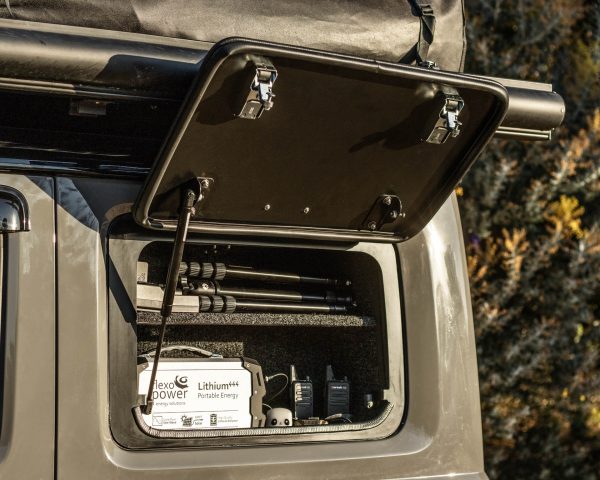 Bushtech Suzuki Jimny Gull Wing Fenster-Linke Seite