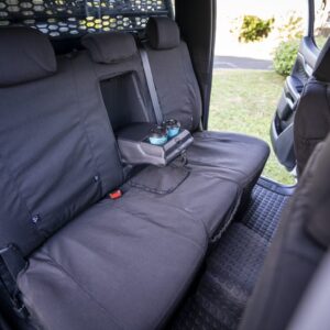 Bushtech Verdeck Toyota Hi Lux Revo J-Deck (2016-heute)-Xtra Cab-Aluminium Trittplatte-Nicht isoliert-mit LED Licht