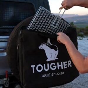 Tougher Wheel Cover - Mit Aufbewahrungstasche - Holzkohle