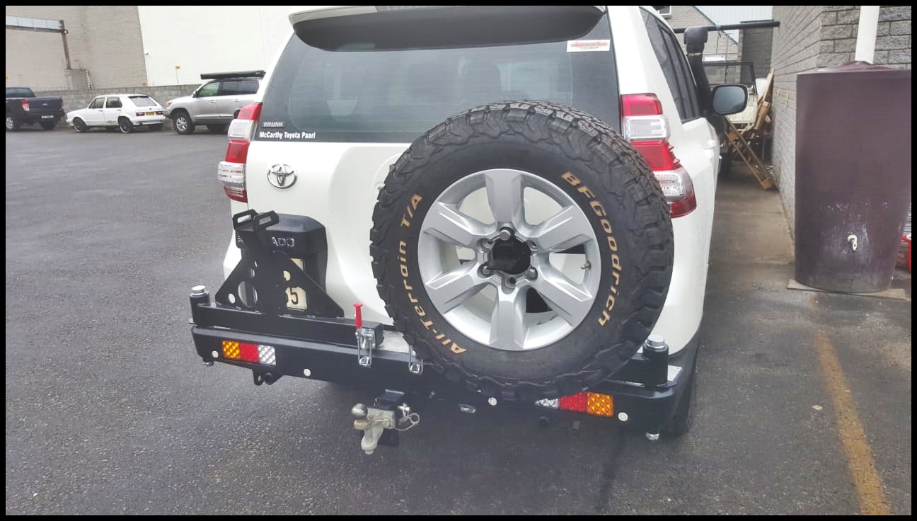 Gobi-X Heckstossstange Toyota Land Cruiser 150 – Bild 2